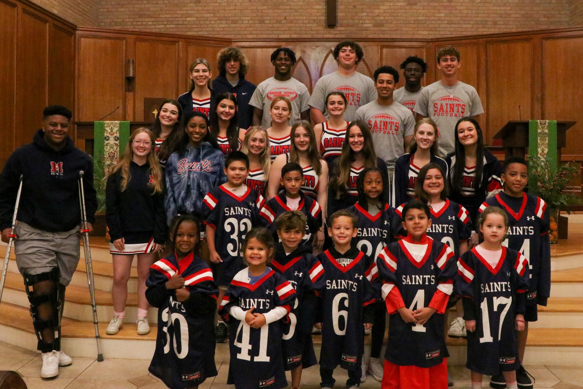 Lower School Honors Students as "Super Saints"