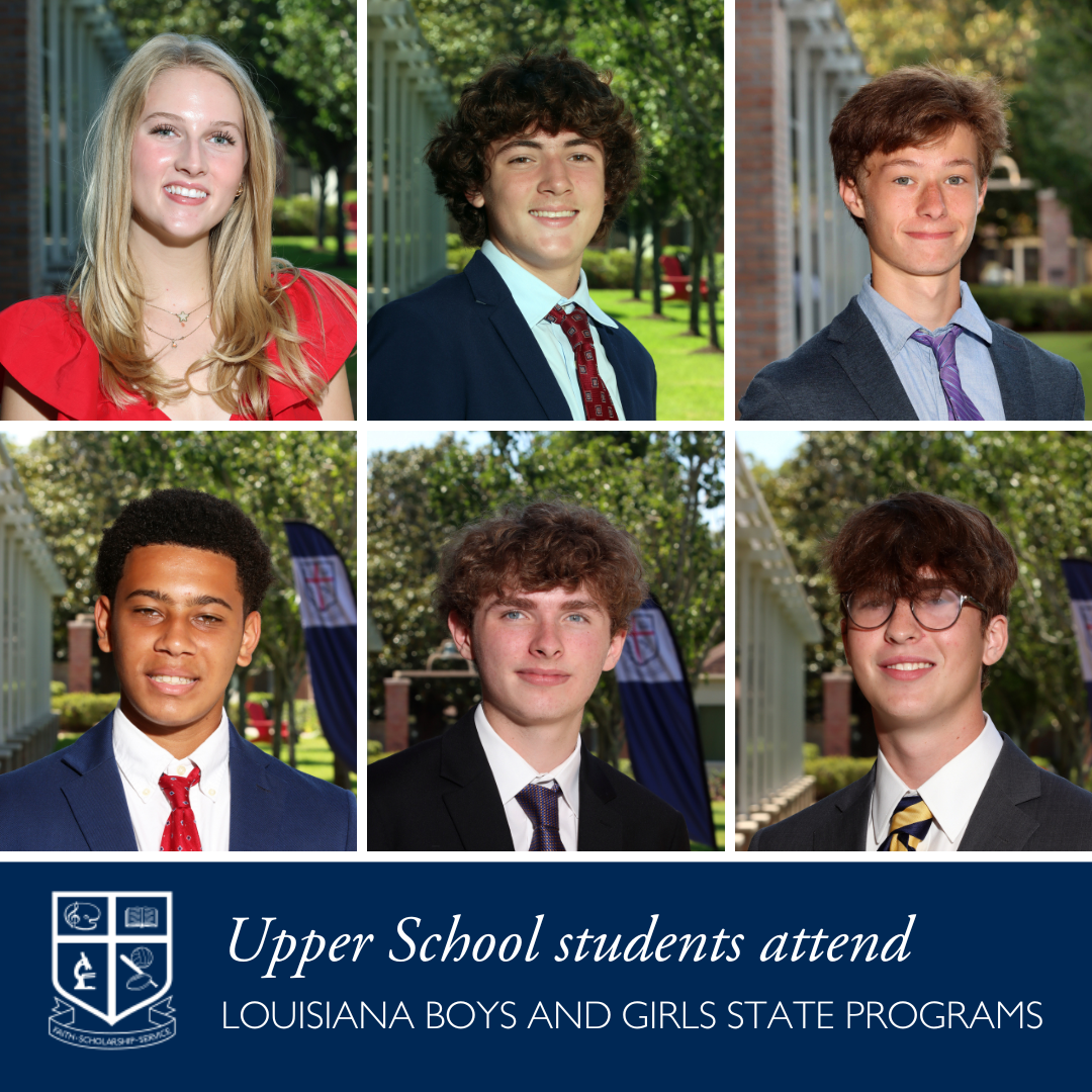 Upper School Students Participate in Louisiana Girls State and Louisiana Boys State