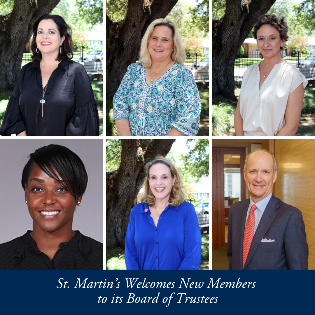 St. Martin’s Welcomes New Board Members for 2024-25 School Year